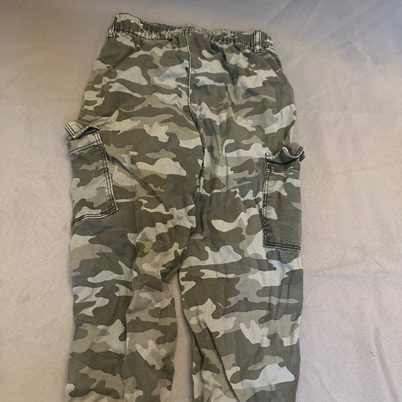 Camouflage Cargo Jogger Pants justice sz 8 - Picture 4 of 5